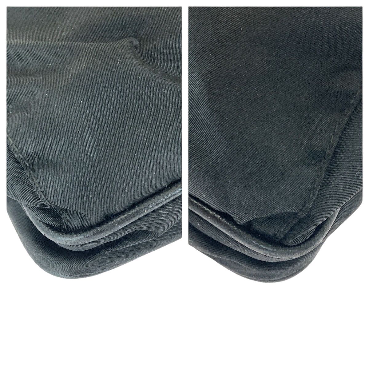 Prada Prada Prada Nylon Tessuto Triangle Logo Plate Shoulder Bag 407878 Canvas Crossbody Bag 407878 in Very Good Condition Size ONE SIZE - 3 Thumbnail