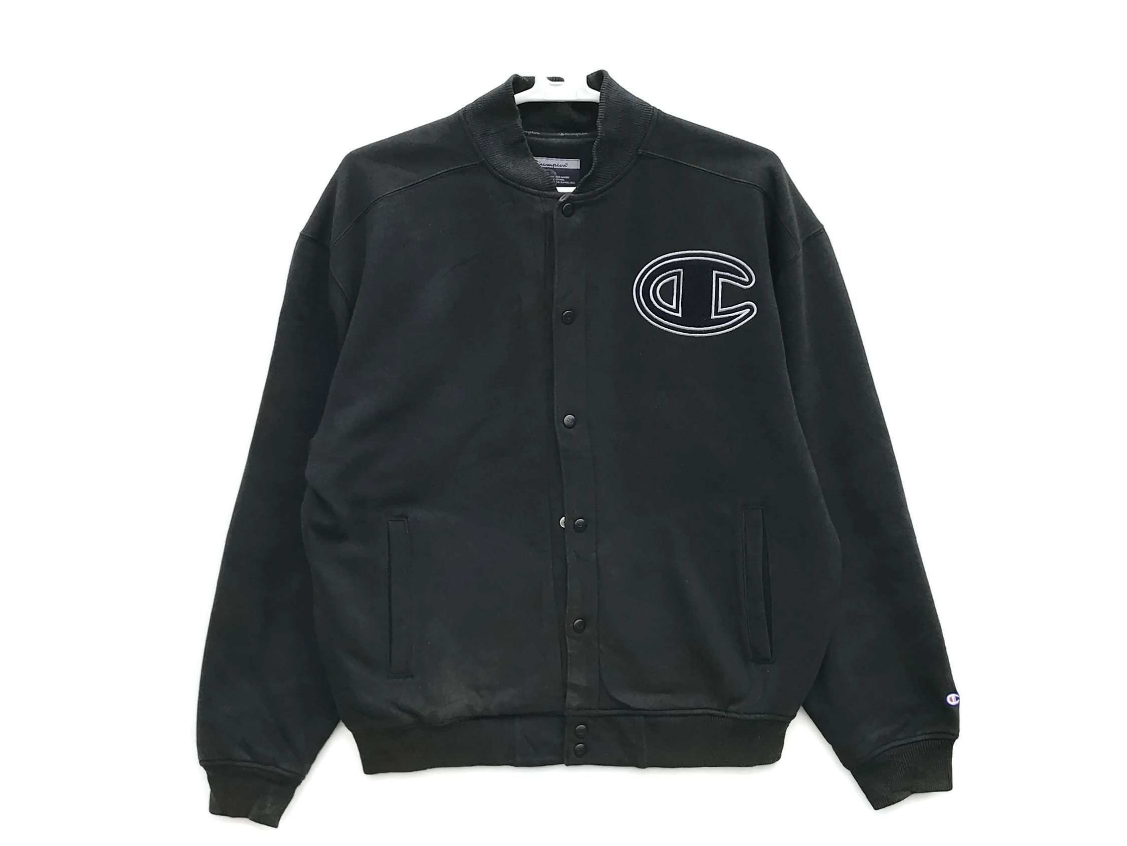 Champion RARE Vintage Champion Big C Varsity Jacket Grailed