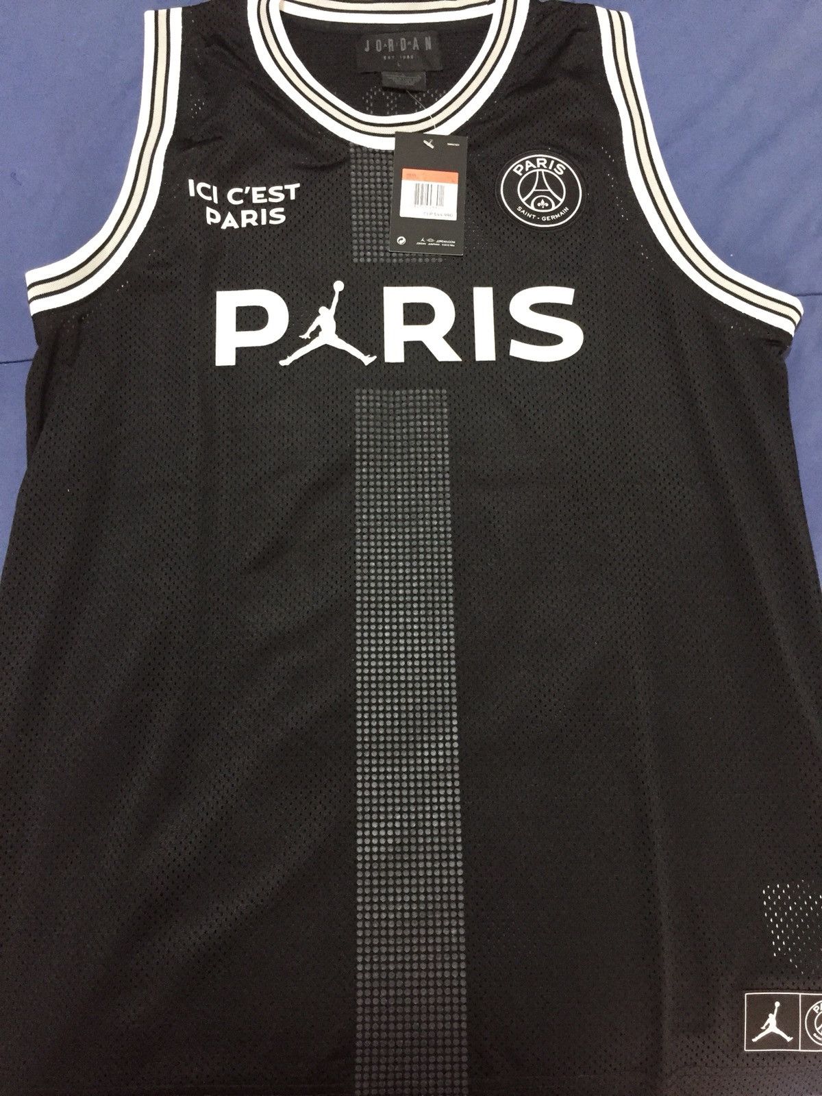 Psg jordan basketball outlet jersey