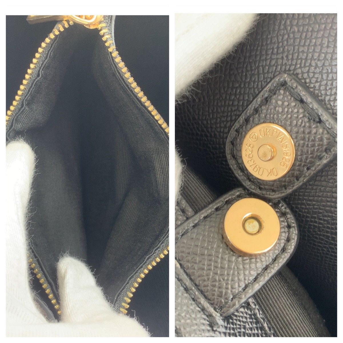 Coach Coach Coach Town Bucket Shoulder Bag Black Leather Canvas Crossbody Bag Size ONE SIZE - 9 Thumbnail