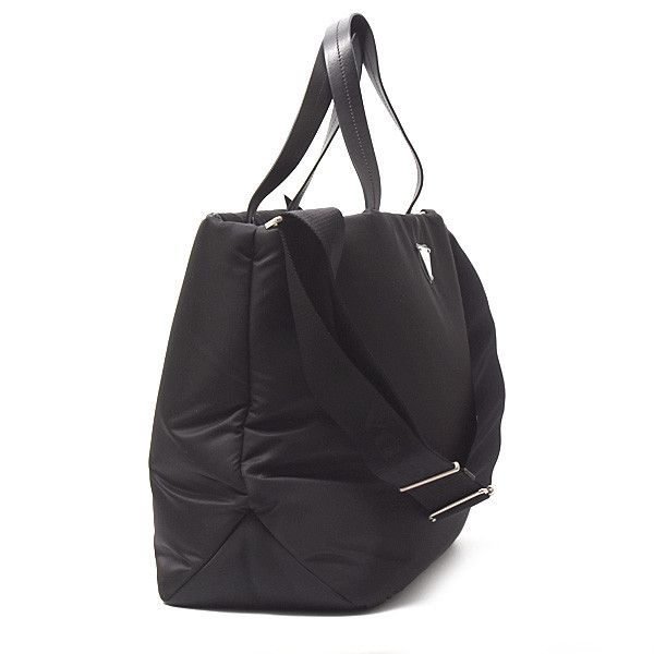Prada Prada Prada Nylon Padded Tote Bag Black Canvas Tote Bag 75976 in Great Condition Size ONE SIZE - 3 Thumbnail