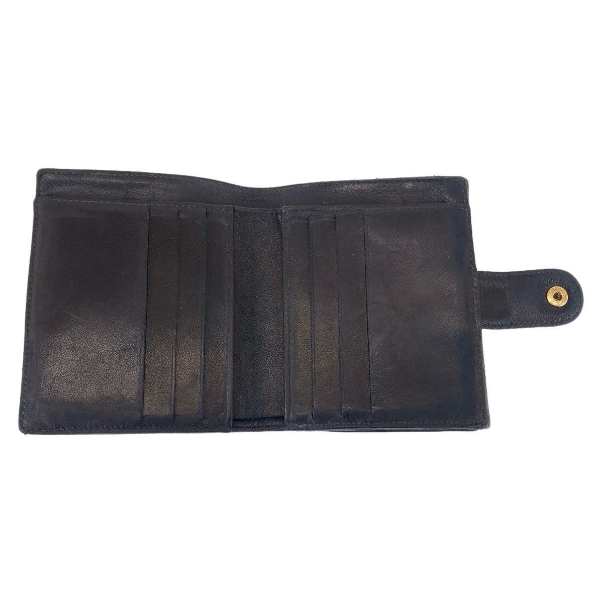 Chanel Chanel Chanel Caviar Skin Compact Wallet 407157 Leather Short Wallet 407157 in Very Good Condition Size ONE SIZE - 7 Thumbnail