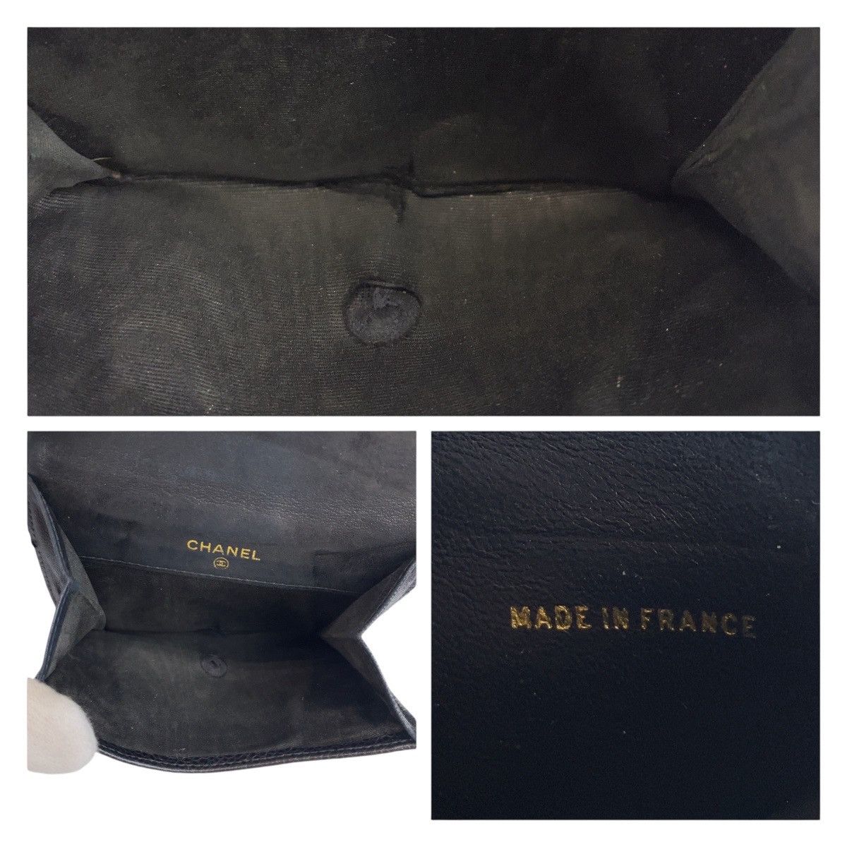 Chanel Chanel Chanel Caviar Skin Compact Wallet 407157 Leather Short Wallet 407157 in Very Good Condition Size ONE SIZE - 5 Thumbnail