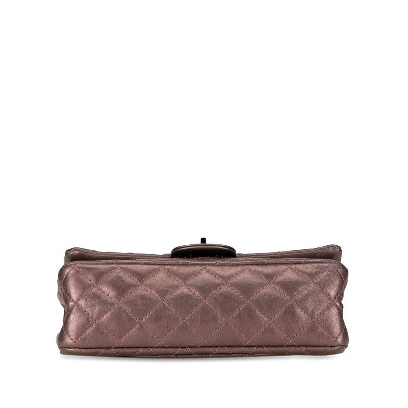 Chanel Chanel Chanel 2.55 Coco Mark Matelasse Chain Shoulder Bag Metallic Pink Leather Leather Shoulder Bag in Very Good Condition Size ONE SIZE - 4 Thumbnail