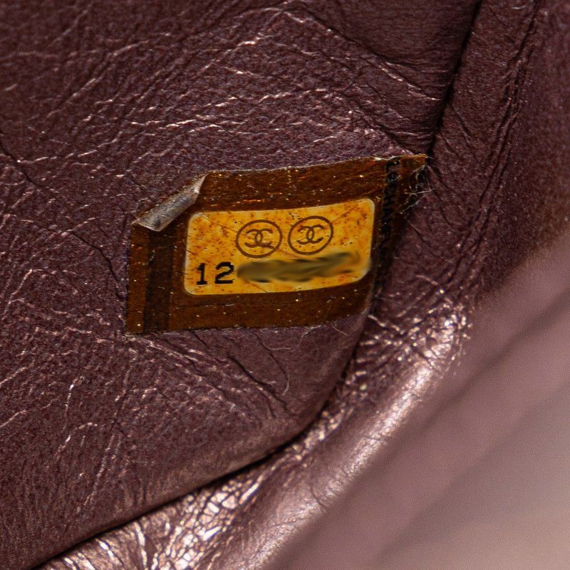 Chanel Chanel Chanel 2.55 Coco Mark Matelasse Chain Shoulder Bag Metallic Pink Leather Leather Shoulder Bag in Very Good Condition Size ONE SIZE - 9 Thumbnail