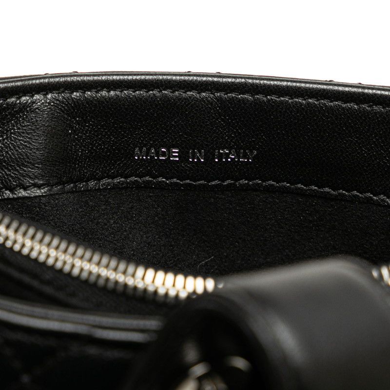 Chanel Chanel Chanel Matelasse Coco Mark Chain Shoulder Bag Black Lambskin Leather Shoulder Bag in Great Condition Size ONE SIZE - 9 Thumbnail