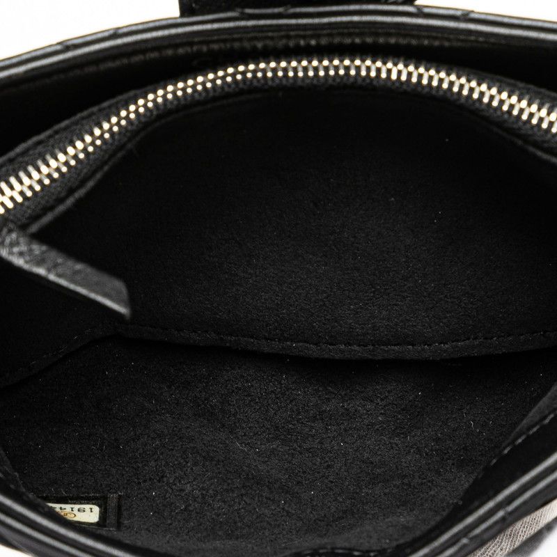 Chanel Chanel Chanel Matelasse Coco Mark Chain Shoulder Bag Black Lambskin Leather Shoulder Bag in Great Condition Size ONE SIZE - 6 Thumbnail