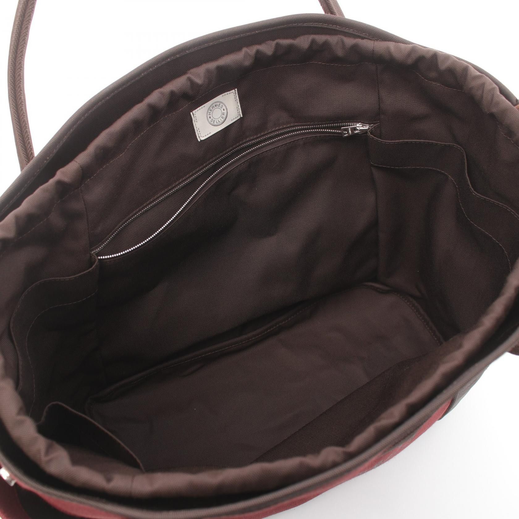Hermes Hermes Sac de Pansage Groom Tote Bag Canvas Tote Bag AP078864 in Great Condition Size ONE SIZE - 3 Thumbnail