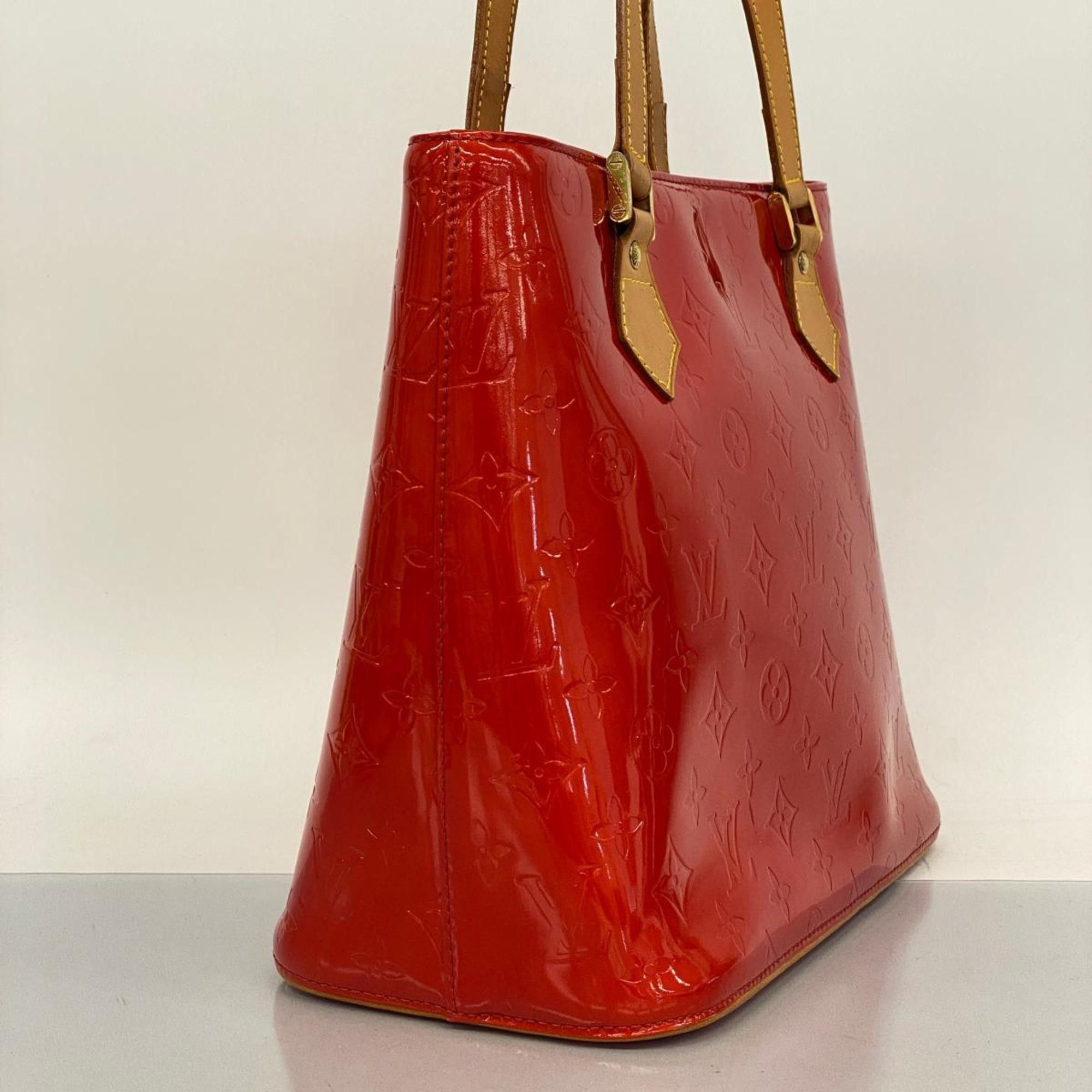 Louis Vuitton Louis Vuitton Tote Bag Vernis Houston M91092 Rouge Ladies Size ONE SIZE - 2 Thumbnail