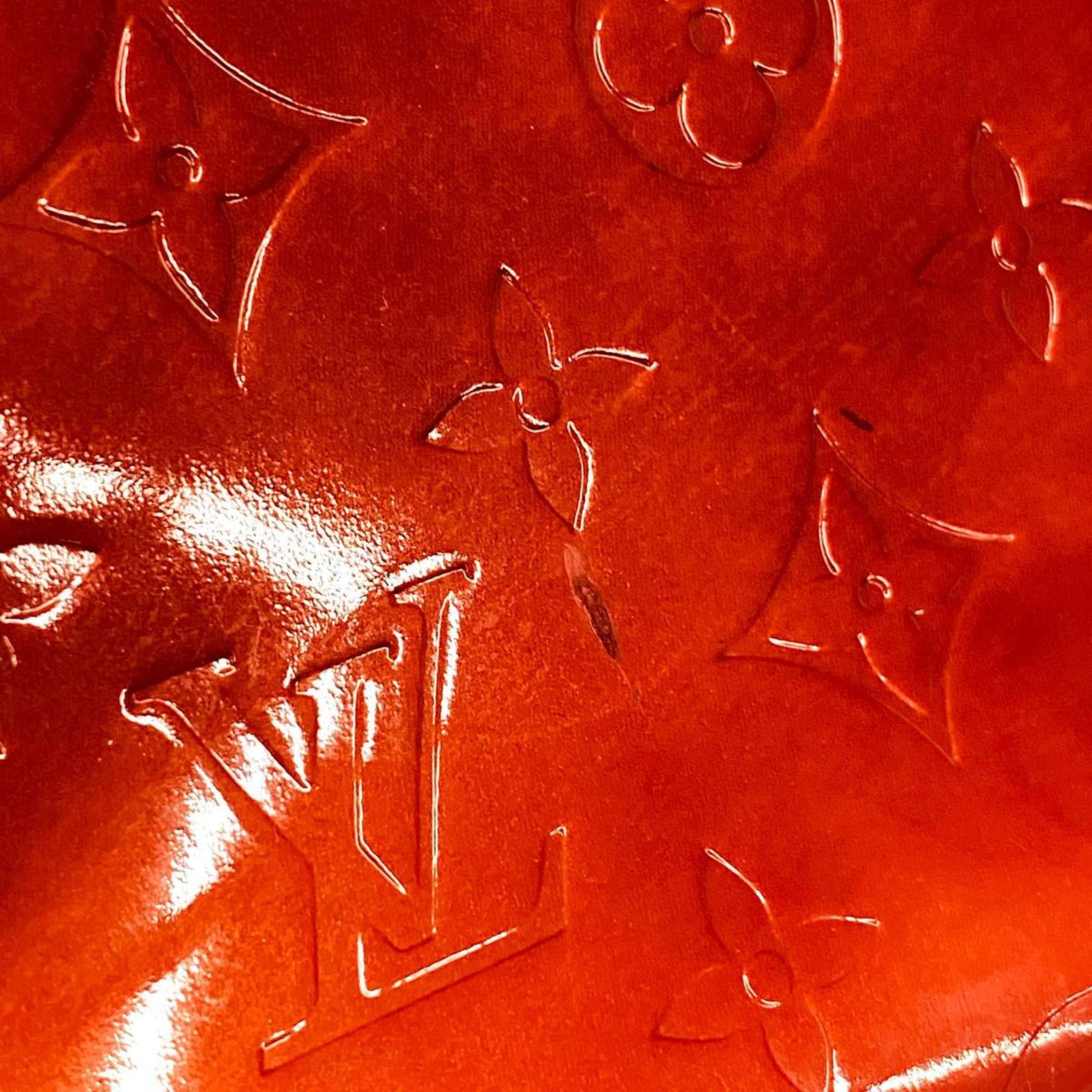 Louis Vuitton Louis Vuitton Tote Bag Vernis Houston M91092 Rouge Ladies Size ONE SIZE - 9 Thumbnail