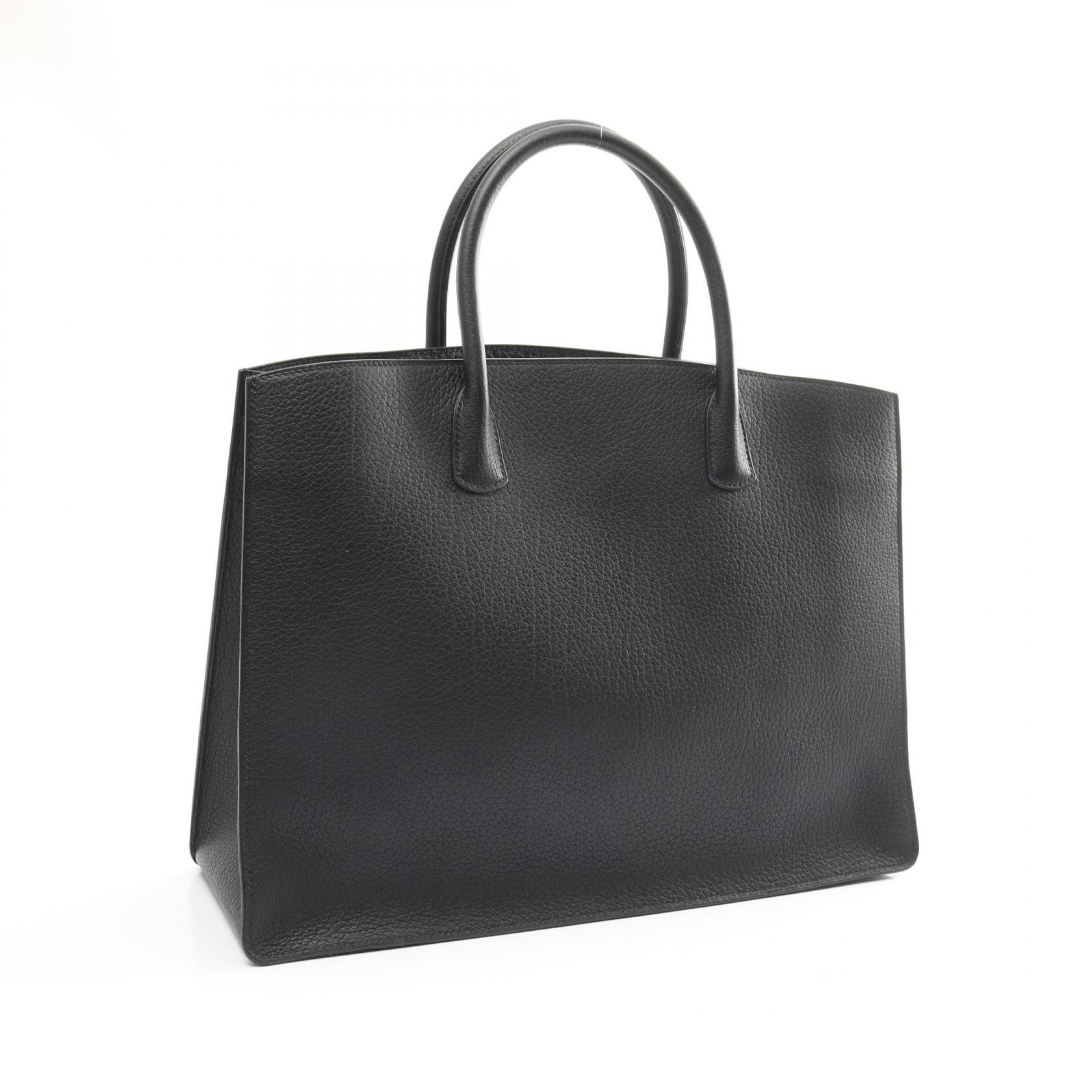 Hermes Hermes Clemence White Bass GM Leather Tote Bag in Great Condition Size ONE SIZE - 2 Thumbnail