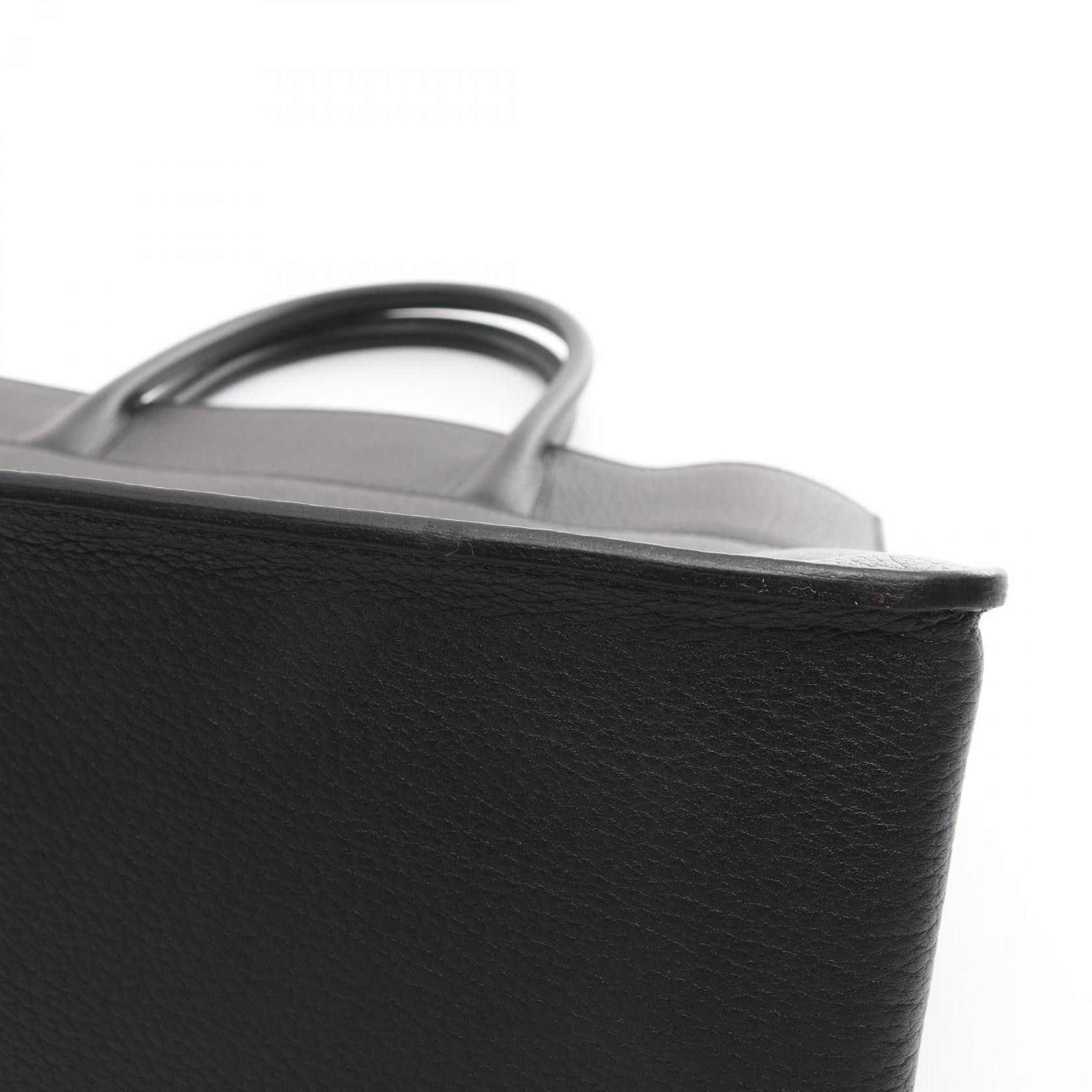 Hermes Hermes Clemence White Bass GM Leather Tote Bag in Great Condition Size ONE SIZE - 7 Thumbnail