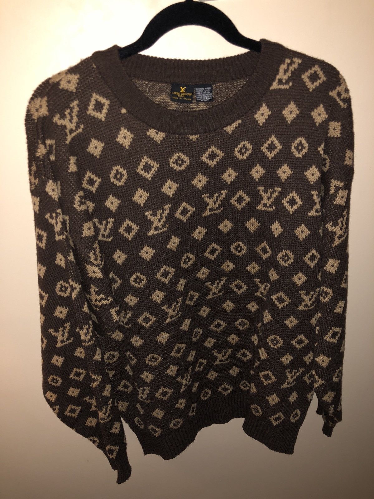 Louis Vuitton Vintage Louis Vuitton Sweater Grailed