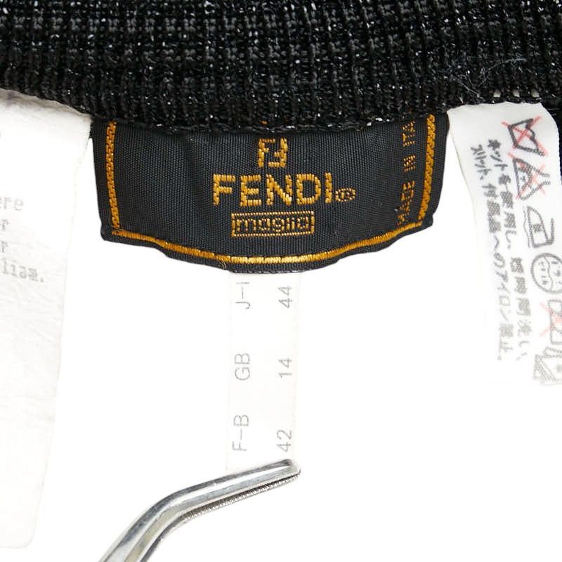 Fendi Fendi Fendi Zucca Sequin Cardigan Black Rayon Viscose Others Tops in Great Condition Size ONE SIZE - 4 Thumbnail