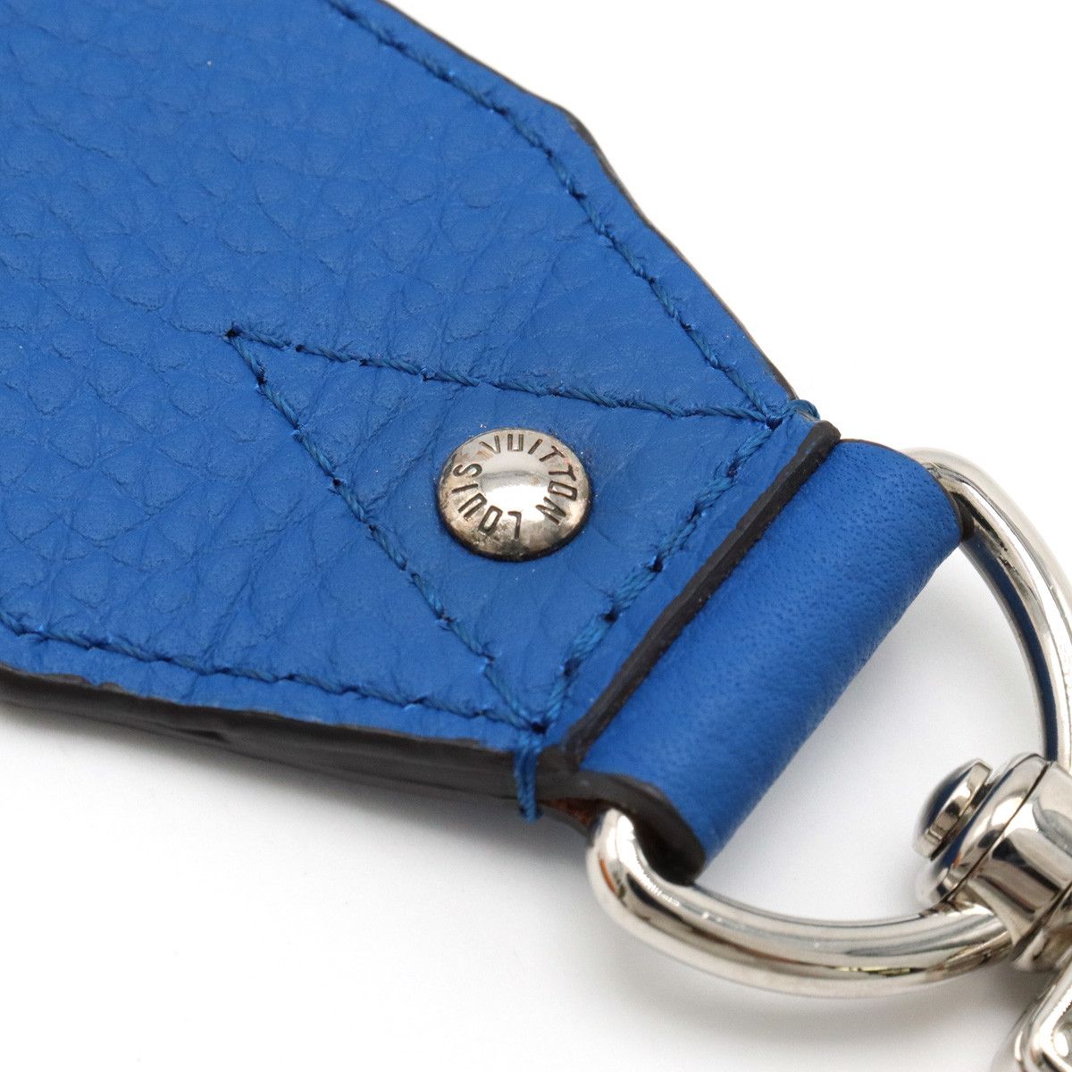 Louis Vuitton Louis Vuitton Louis Vuitton Monogram Shoulder Strap Taurillon Leather Blue Red Silver J02389 Leather Other J02389 in Great Condition Size ONE SIZE - 4 Thumbnail