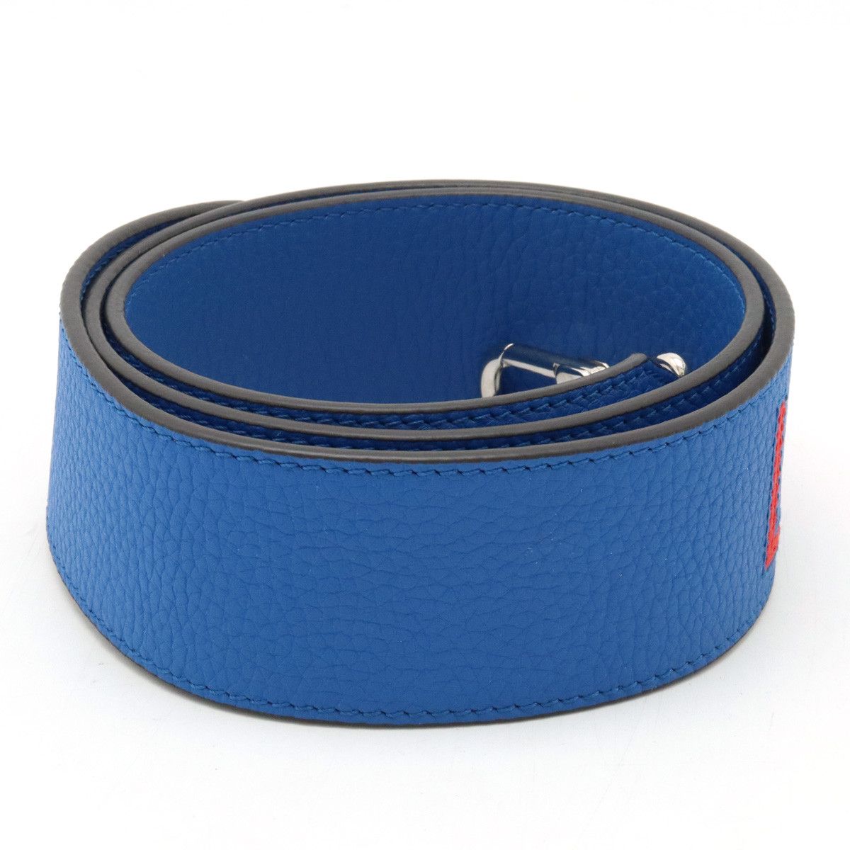 Louis Vuitton Louis Vuitton Louis Vuitton Monogram Shoulder Strap Taurillon Leather Blue Red Silver J02389 Leather Other J02389 in Great Condition Size ONE SIZE - 2 Thumbnail