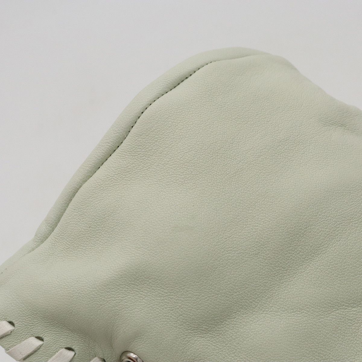 Hermes Hermes Hermes Leather Gloves 7 1/2 Off-White Leather Gloves in Pristine Condition Size ONE SIZE - 3 Thumbnail
