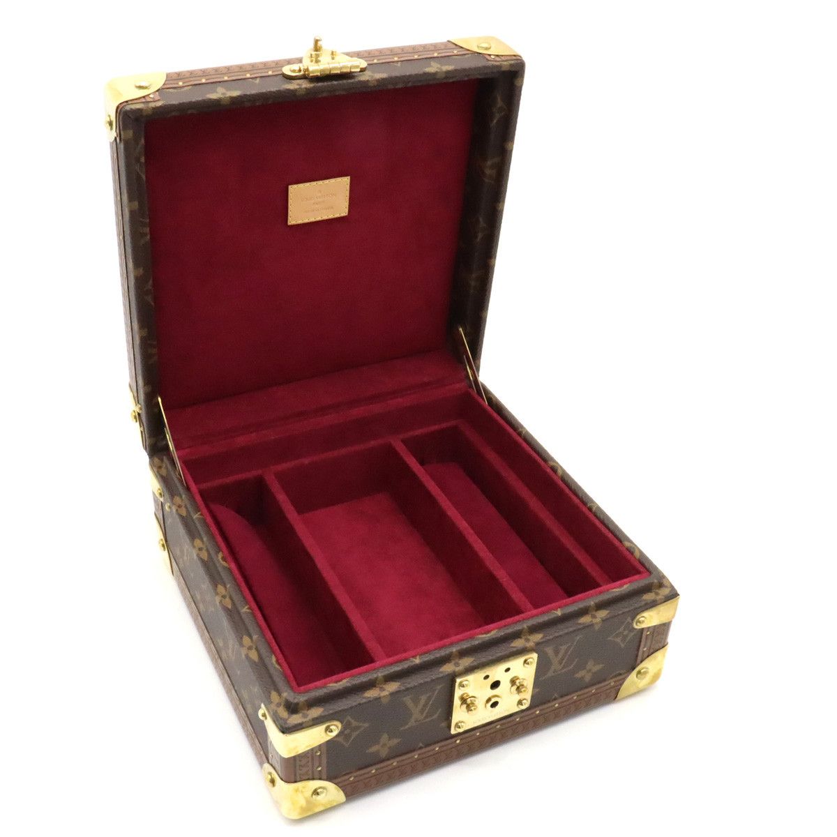 Louis Vuitton Louis Vuitton Louis Vuitton Monogram Jewelry Case M20040 Canvas Other M20040 in Great Condition Size ONE SIZE - 5 Thumbnail