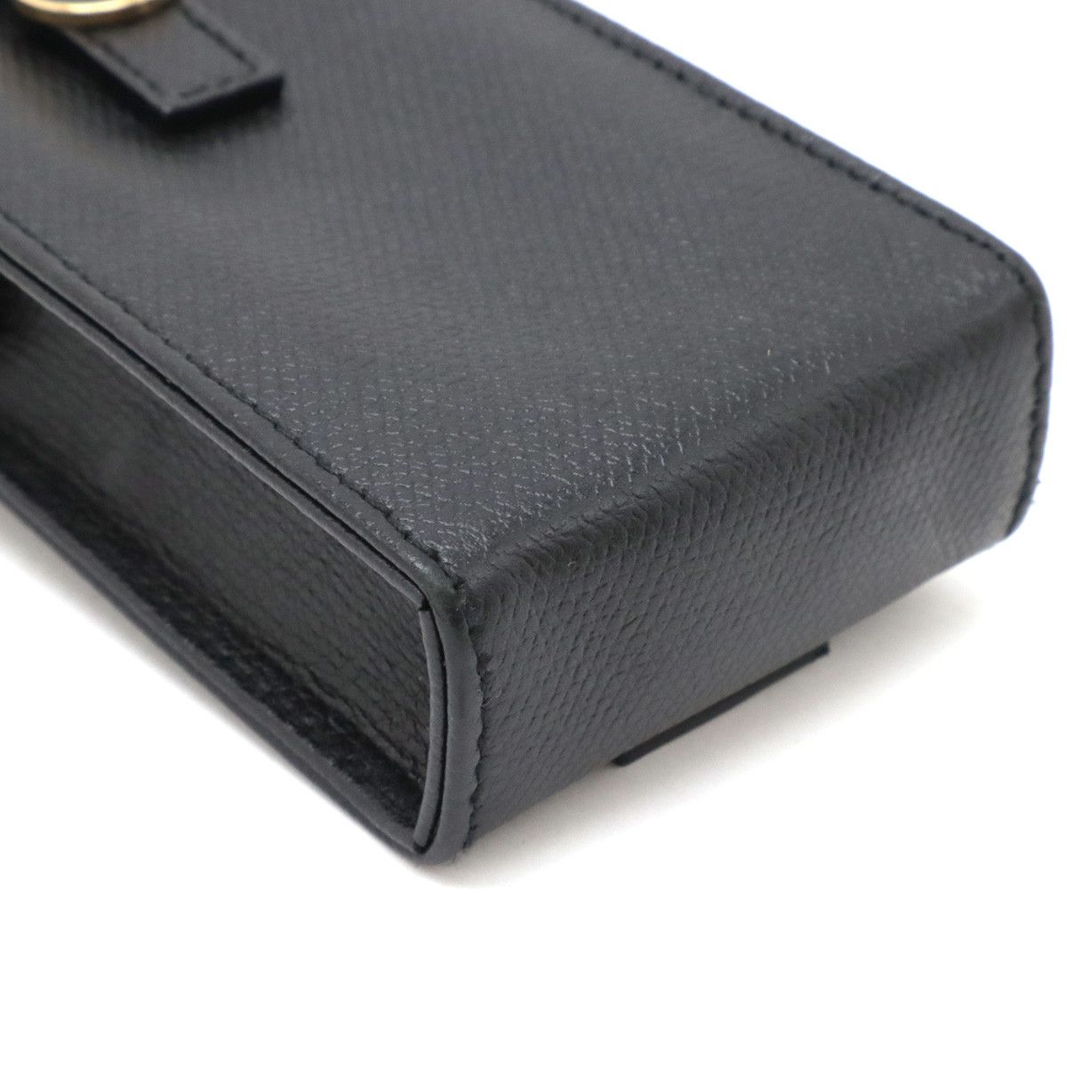 Chanel Chanel Chanel Leather Coco Button Cigarette Case A20911 Leather Other A20911 in Pristine Condition Size ONE SIZE - 3 Thumbnail