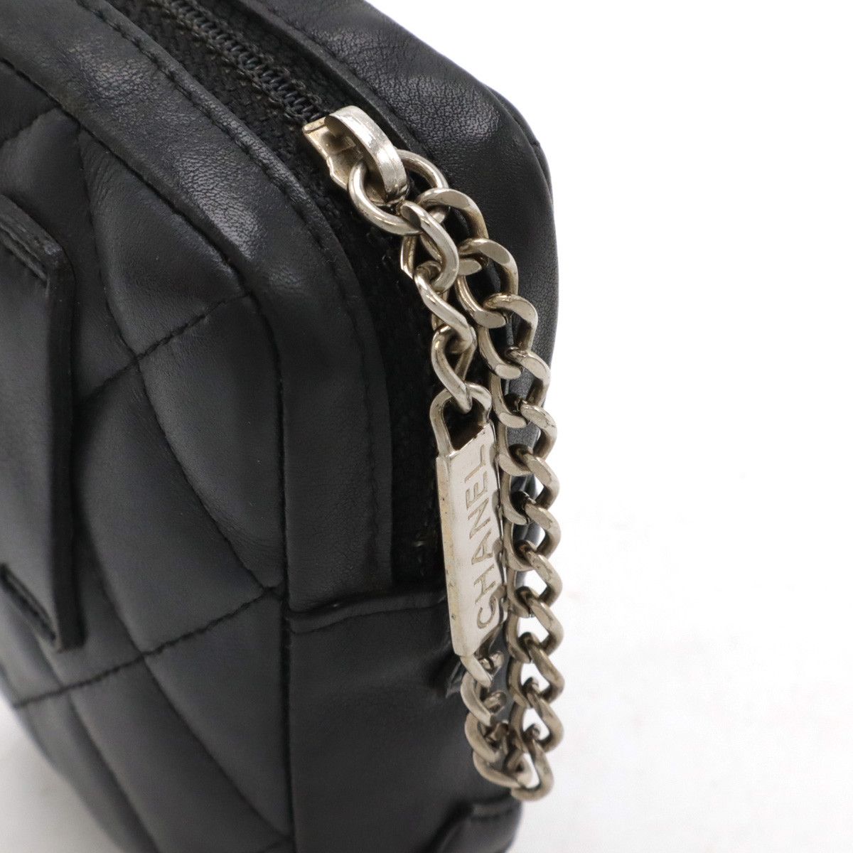 Chanel Chanel Chanel Cambon Line Leather Cigarette Case A26732 Leather Other A26732 in Very Good Condition Size ONE SIZE - 4 Thumbnail