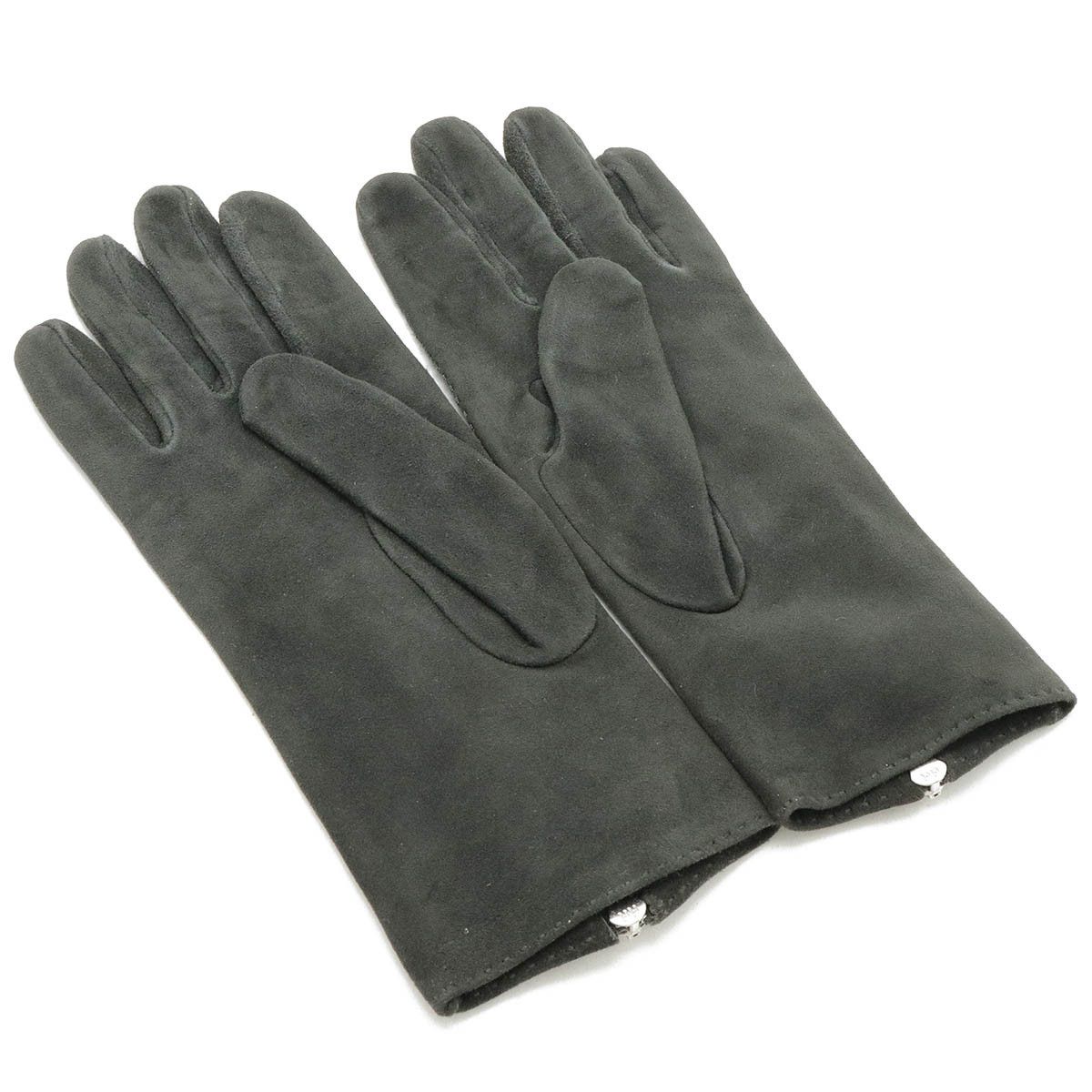 Hermes Hermes Hermes Suede Gloves Suede Gloves #7 DUTY FREE for USA Size ONE SIZE - 2 Thumbnail