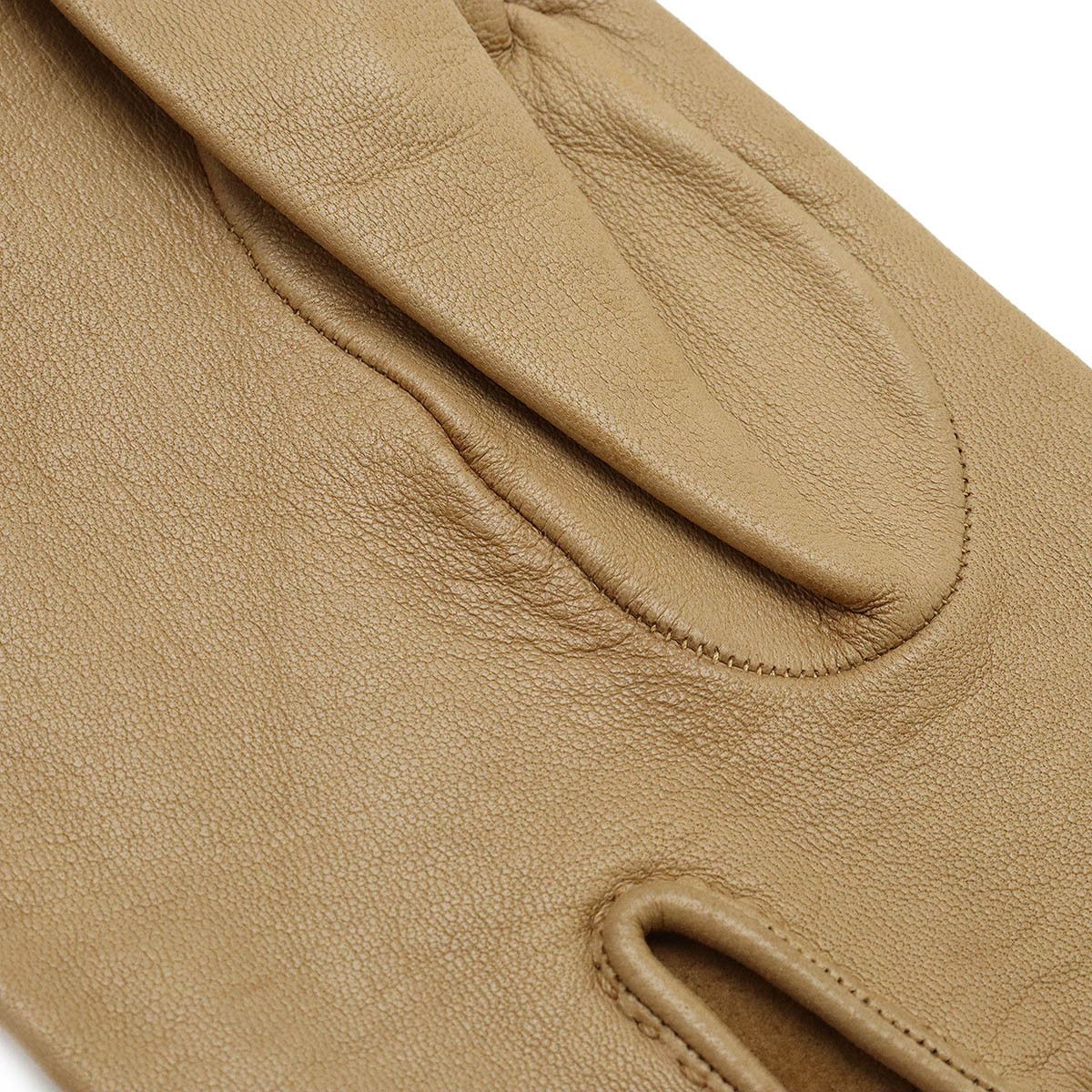 Hermes Hermes Hermes Lambskin H Logo Gloves Leather Gloves #7.5 DUTY FREE for USA Size ONE SIZE - 5 Thumbnail