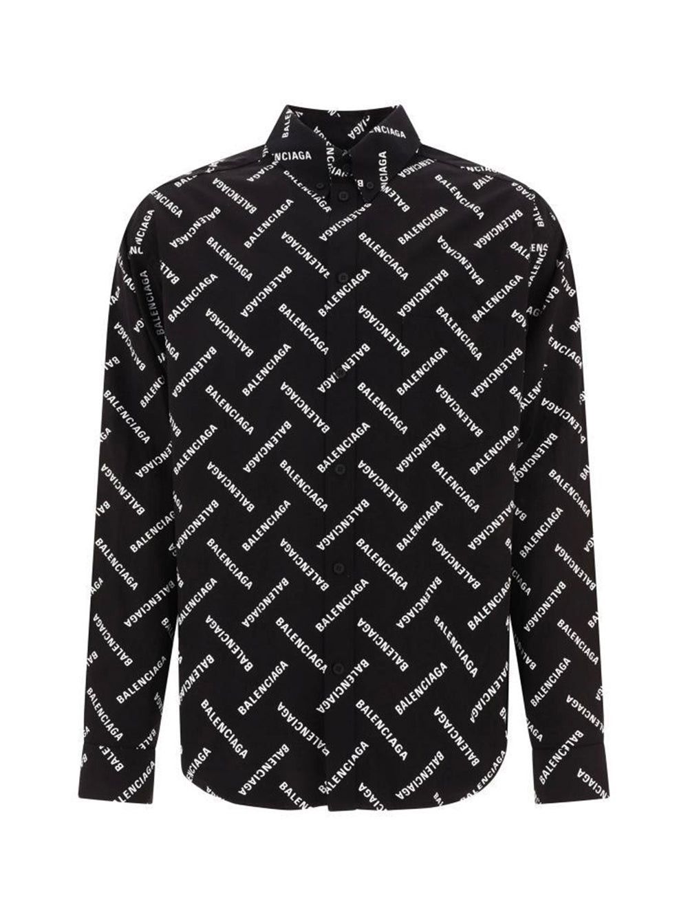 Balenciaga BALENCIAGA LOGO SHIRT SIZE 40 Size ONE SIZE - 2 Thumbnail
