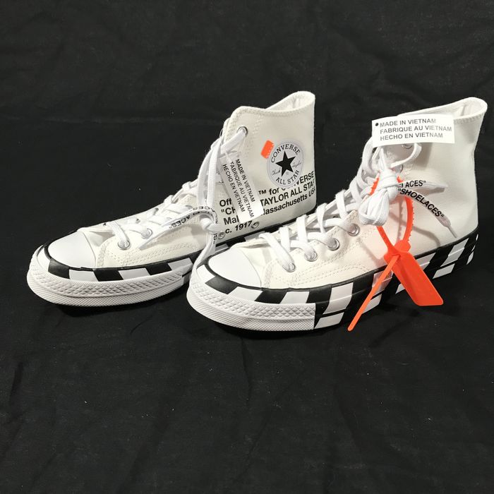 Off white converse on sale v2