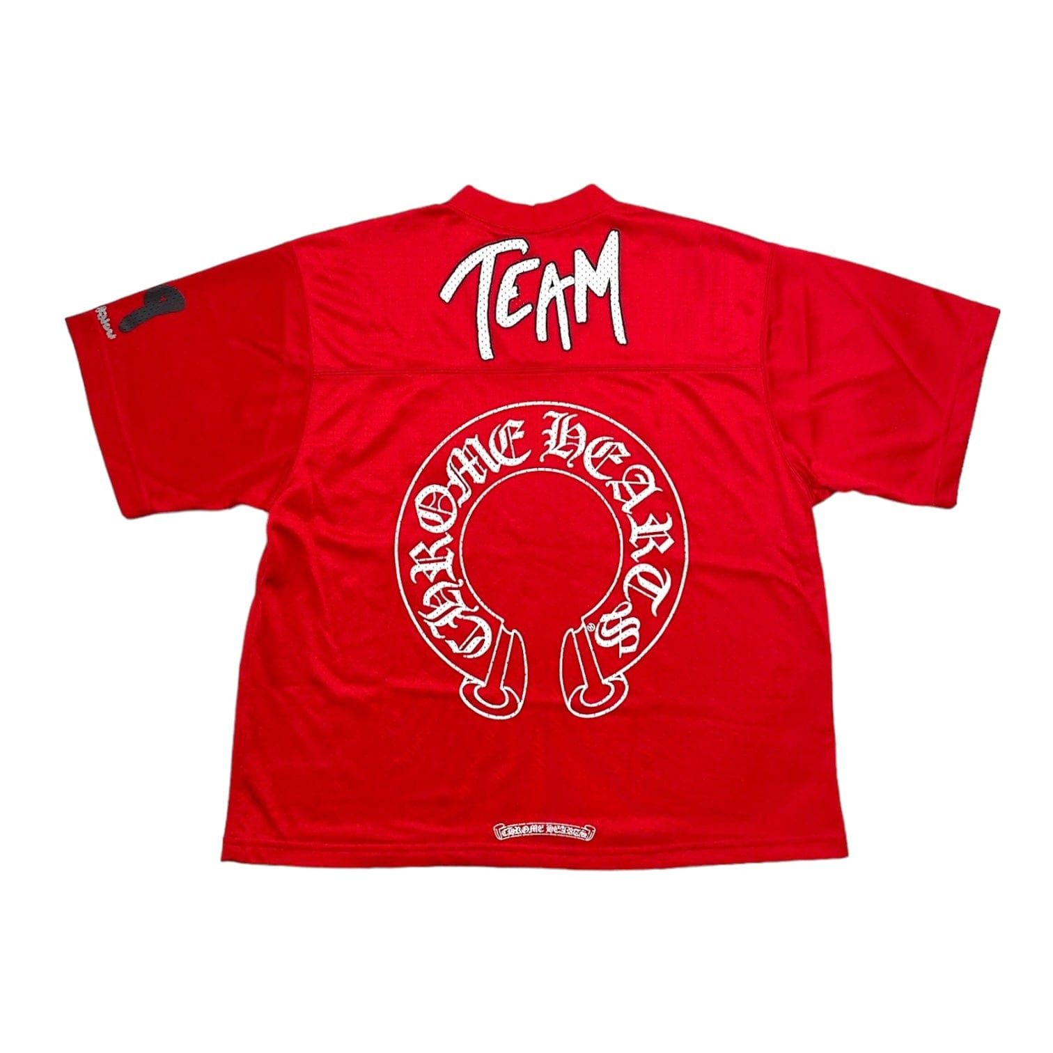 Chrome Hearts Form Sports Mesh Warm Up Short Sleeve Jersey