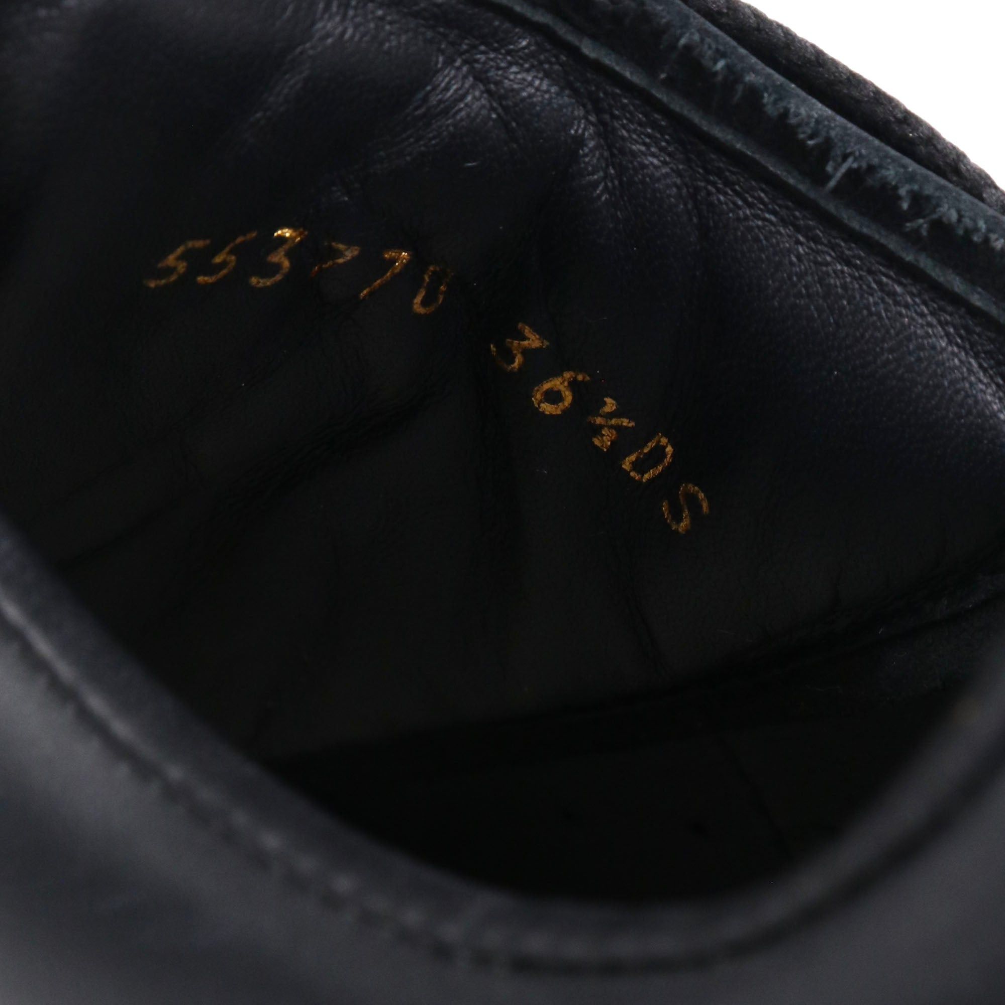 Alexander McQueen ALEXANDER MCQUEEN - Oversized Alexander McQueen sneakers in black leather (T36.5) Size US 5.5 / IT 35.5 - 7 Thumbnail