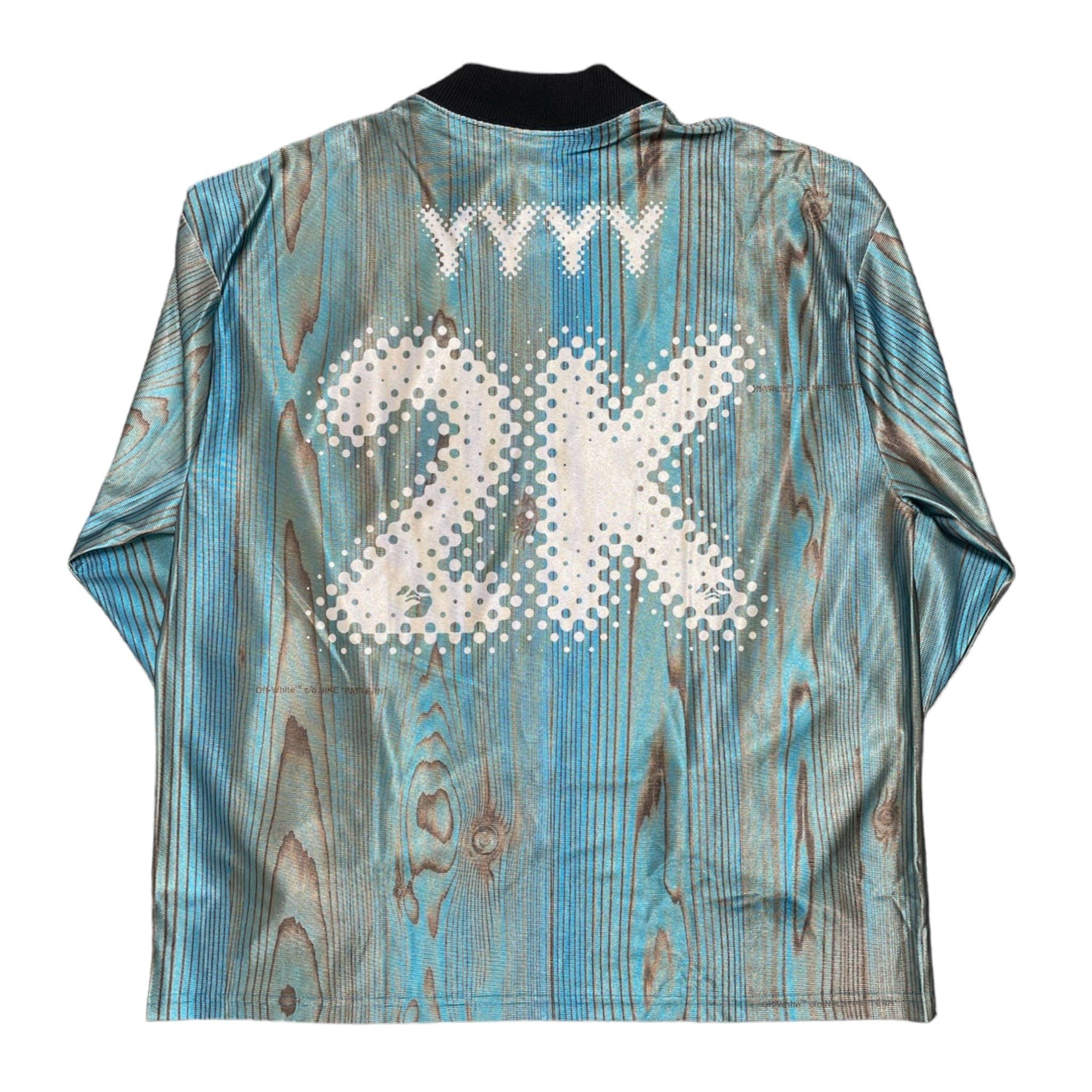 Soccer Jersey OFF-WHITE x Nike 001 Blue | Limited Resell
