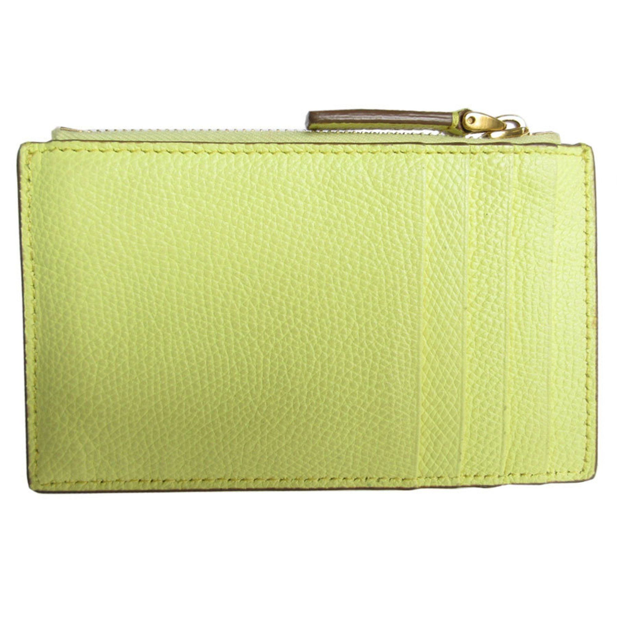 Valentino Valentino Garavani Business Card Holder, Case, Wallet, Coin Leather, Yellow Gold, Men's, s0187g Size ONE SIZE - 2 Thumbnail