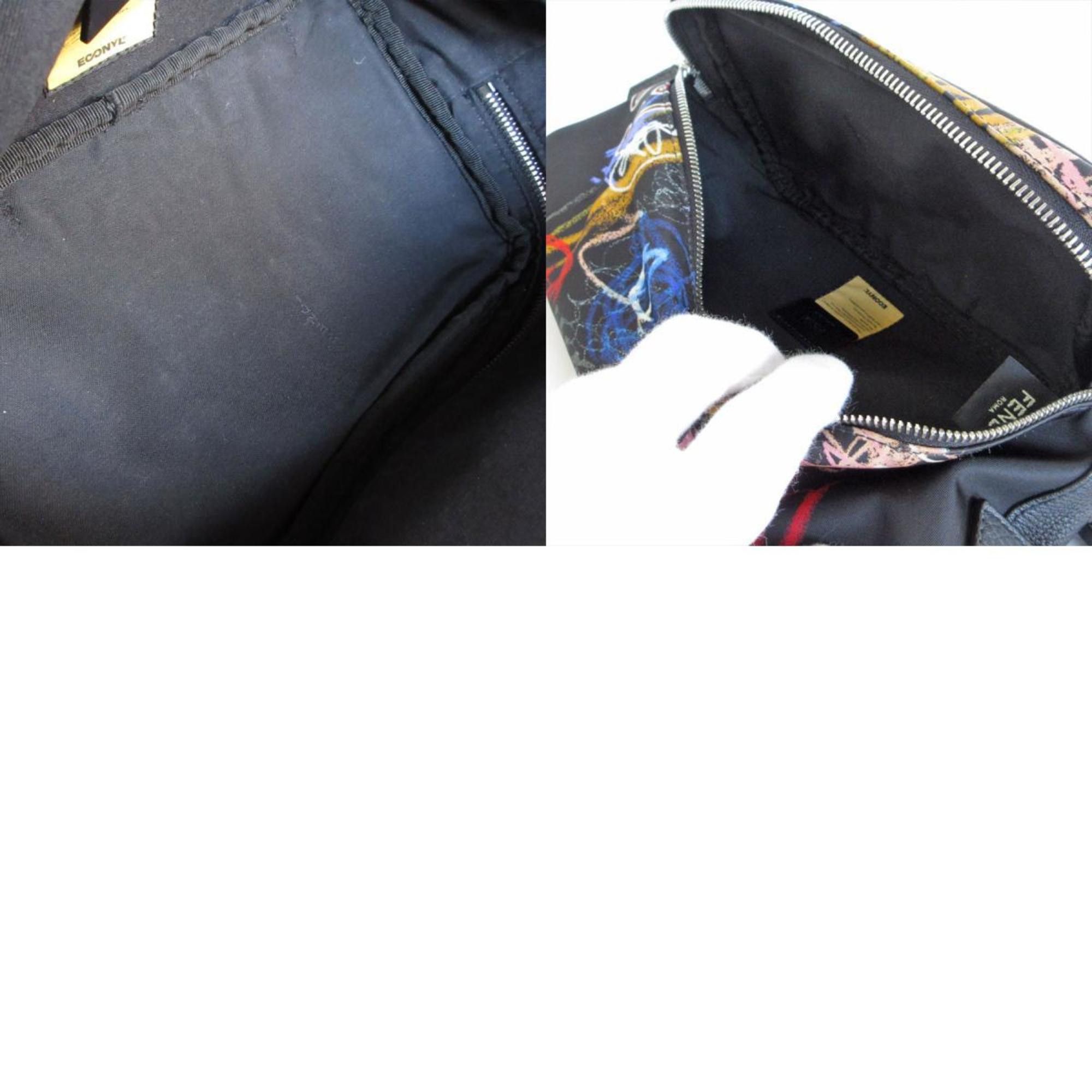 Fendi FENDI Body bag Shoulder Nylon Leather Black Multicolor Silver Men's s0240i Size ONE SIZE - 5 Thumbnail
