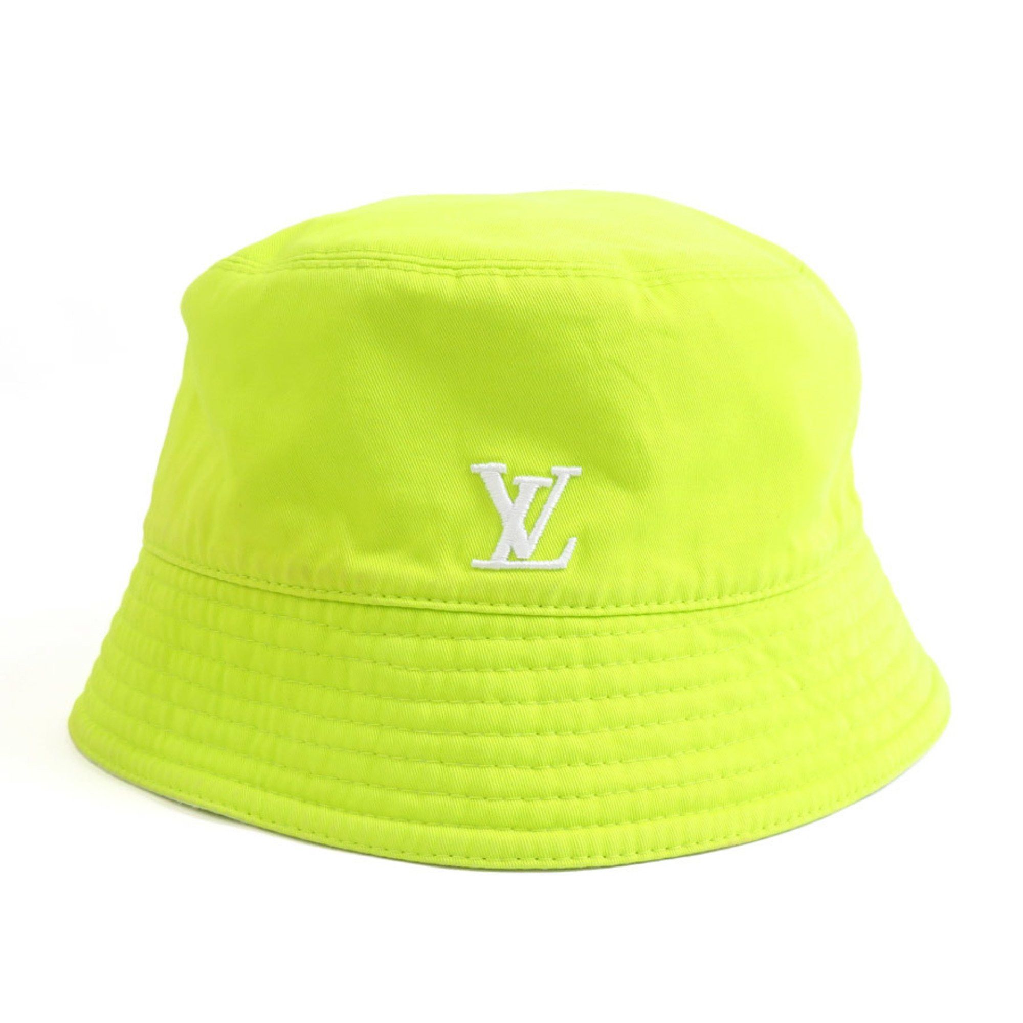 Louis Vuitton LOUIS VUITTON Hat Bucket Reversible Cotton Polyester 