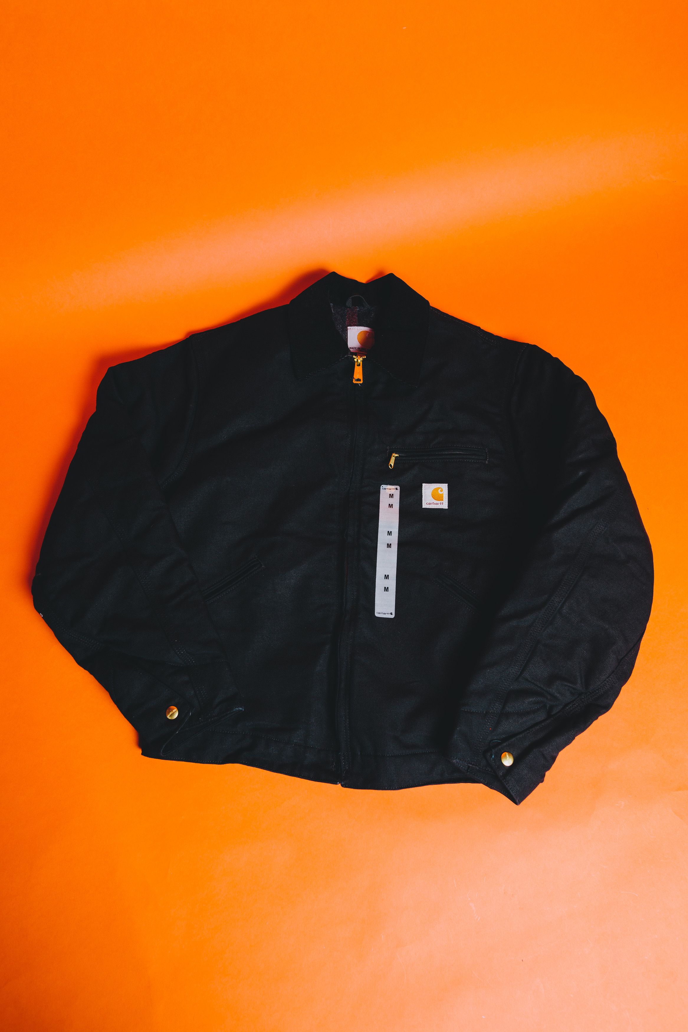 Carhartt 125th anniversary Made in USA Workwear Detroit Jacket Barn Chore Blanket Lined