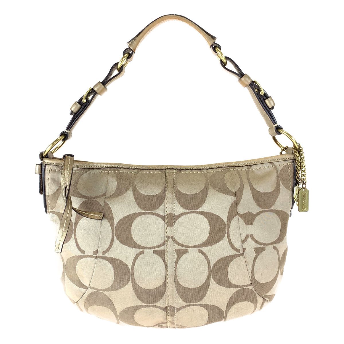 Coach Coach Coach Signature Canvas/Leather Shoulder Bag 12675 Canvas Crossbody Bag 12675 in Good Condition Size ONE SIZE - 2 Thumbnail