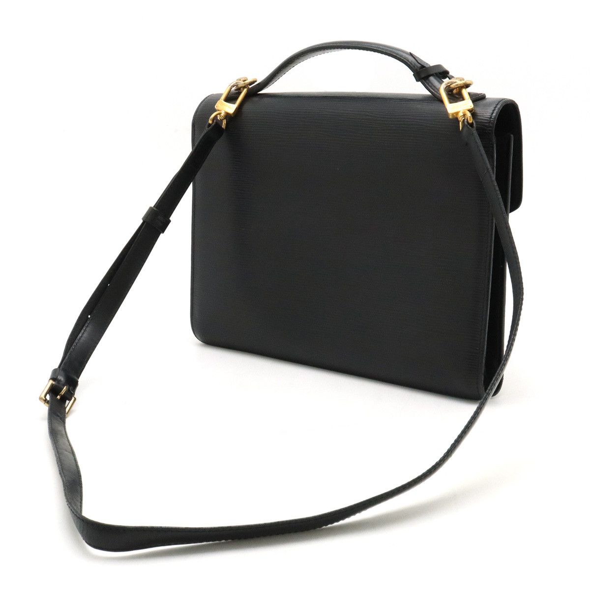 Louis Vuitton Louis Vuitton Louis Vuitton Epi Leather Monceau 2-Way Handbag M52122 Leather Handbag M52122 in Very Good Condition Size ONE SIZE - 2 Thumbnail