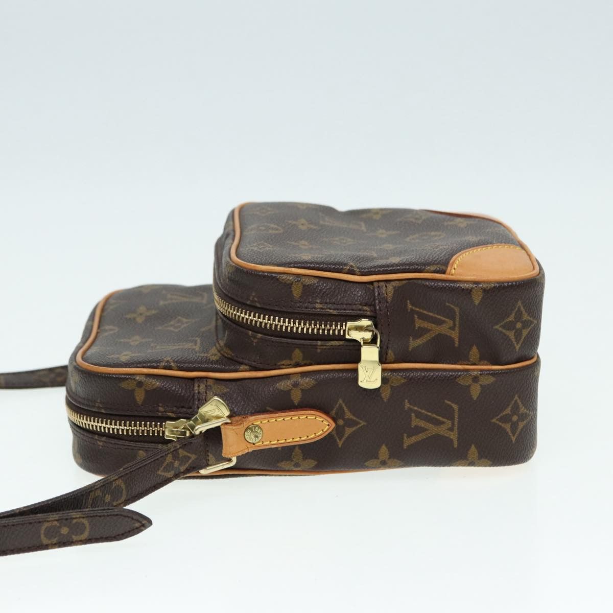 Louis Vuitton Amazon Brown Canvas Shoulder Bag (Pre-Owned) Size ONE SIZE - 9 Thumbnail