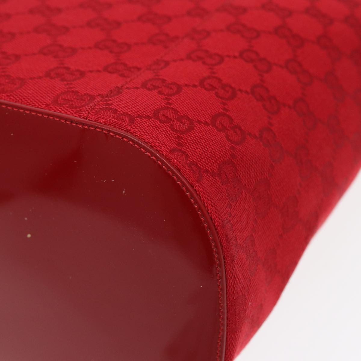 Gucci Gg Canvas Red Canvas Shoulder Bag (Pre-Owned) Size ONE SIZE - 16 Thumbnail