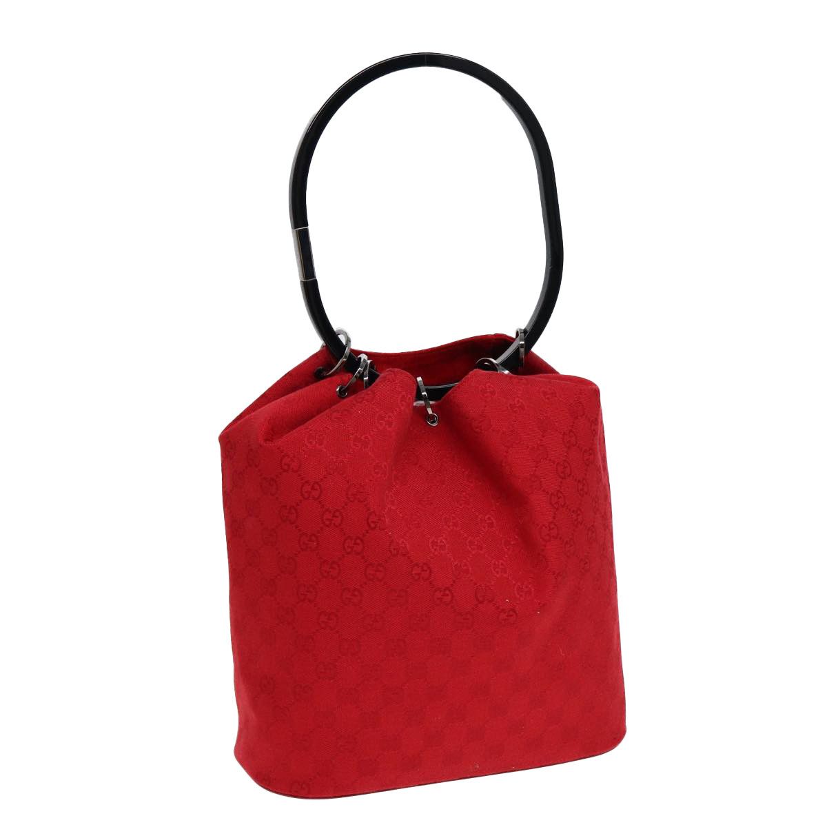 Gucci Gg Canvas Red Canvas Shoulder Bag (Pre-Owned) Size ONE SIZE - 14 Thumbnail