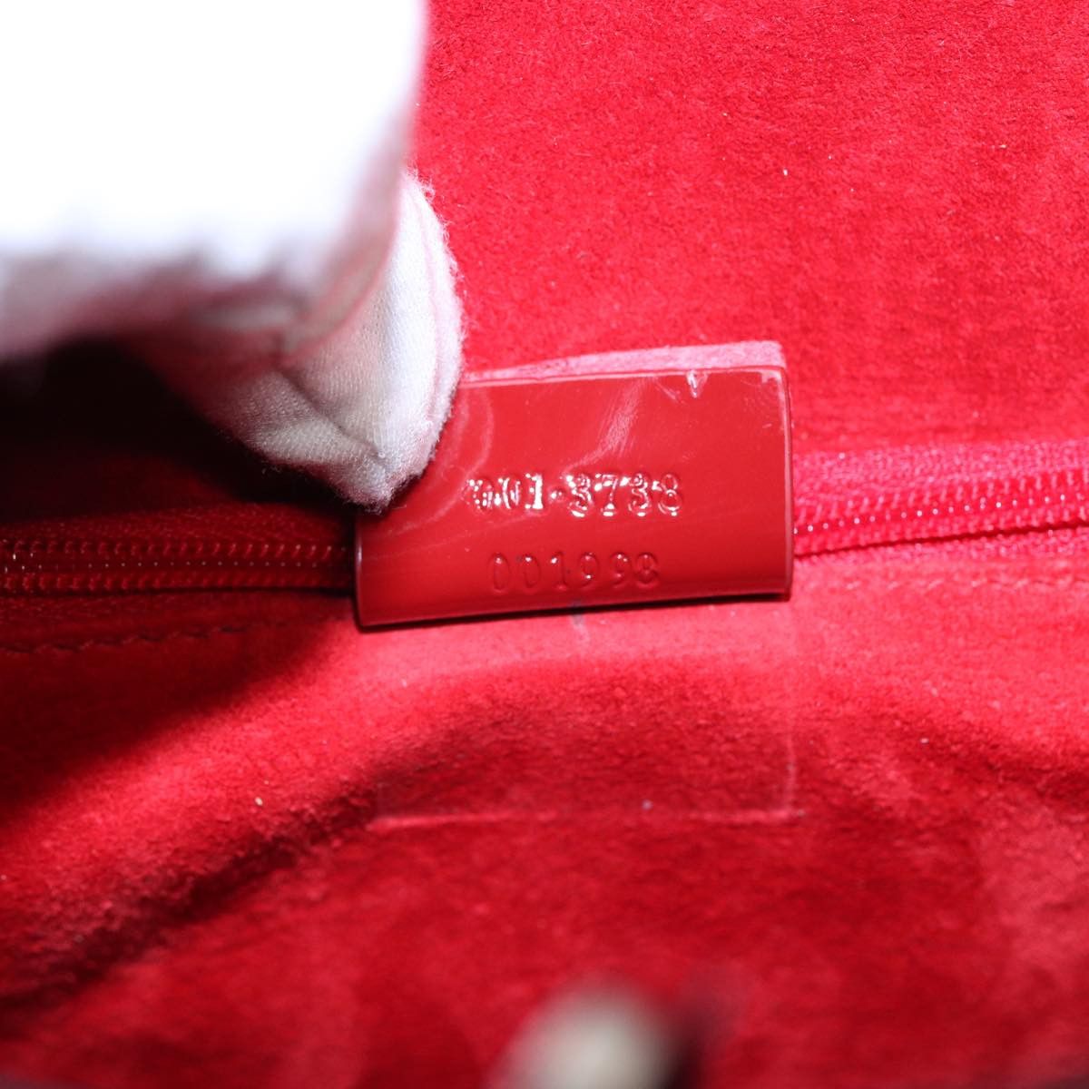 Gucci Gg Canvas Red Canvas Shoulder Bag (Pre-Owned) Size ONE SIZE - 6 Thumbnail
