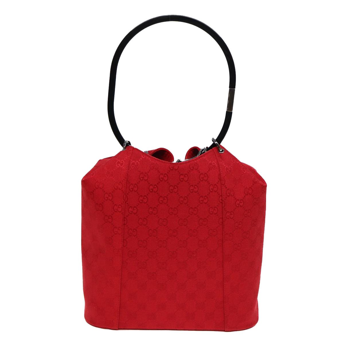 Gucci Gg Canvas Red Canvas Shoulder Bag (Pre-Owned) Size ONE SIZE - 2 Thumbnail