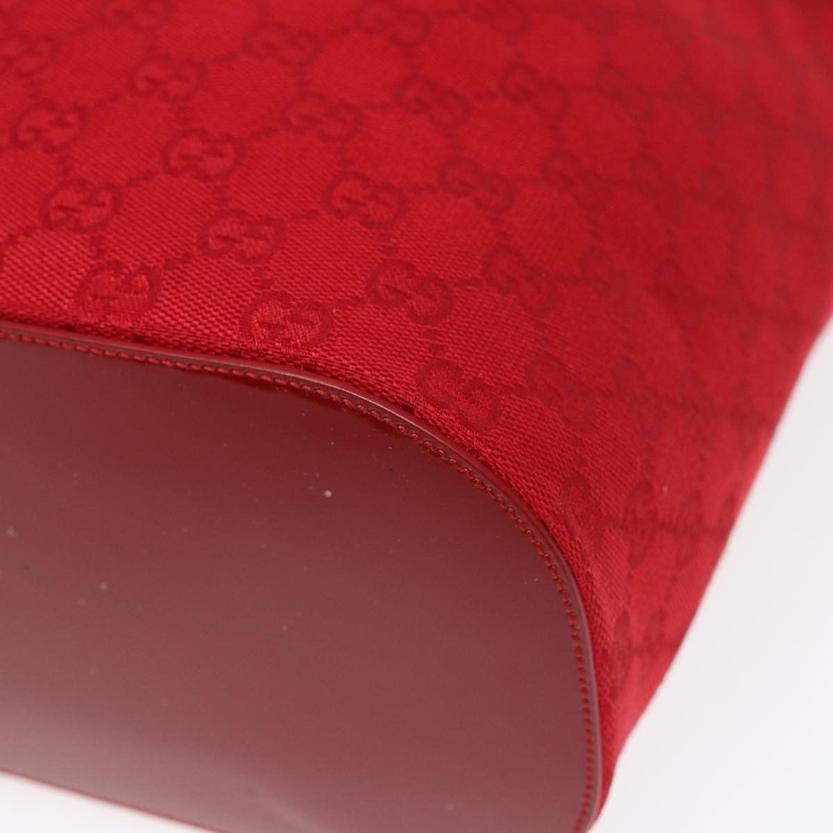 Gucci Gg Canvas Red Canvas Shoulder Bag (Pre-Owned) Size ONE SIZE - 13 Thumbnail
