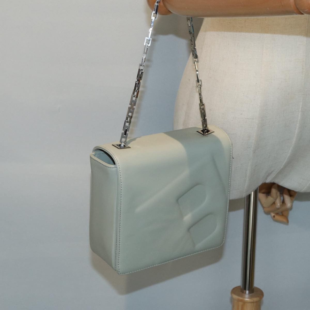 Bally Grey Leather Shoulder Bag (Pre-Owned) Size ONE SIZE - 6 Thumbnail