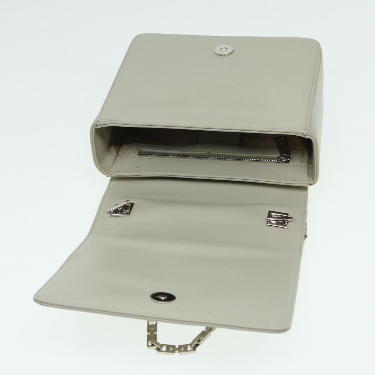 Bally Grey Leather Shoulder Bag (Pre-Owned) Size ONE SIZE - 16 Thumbnail