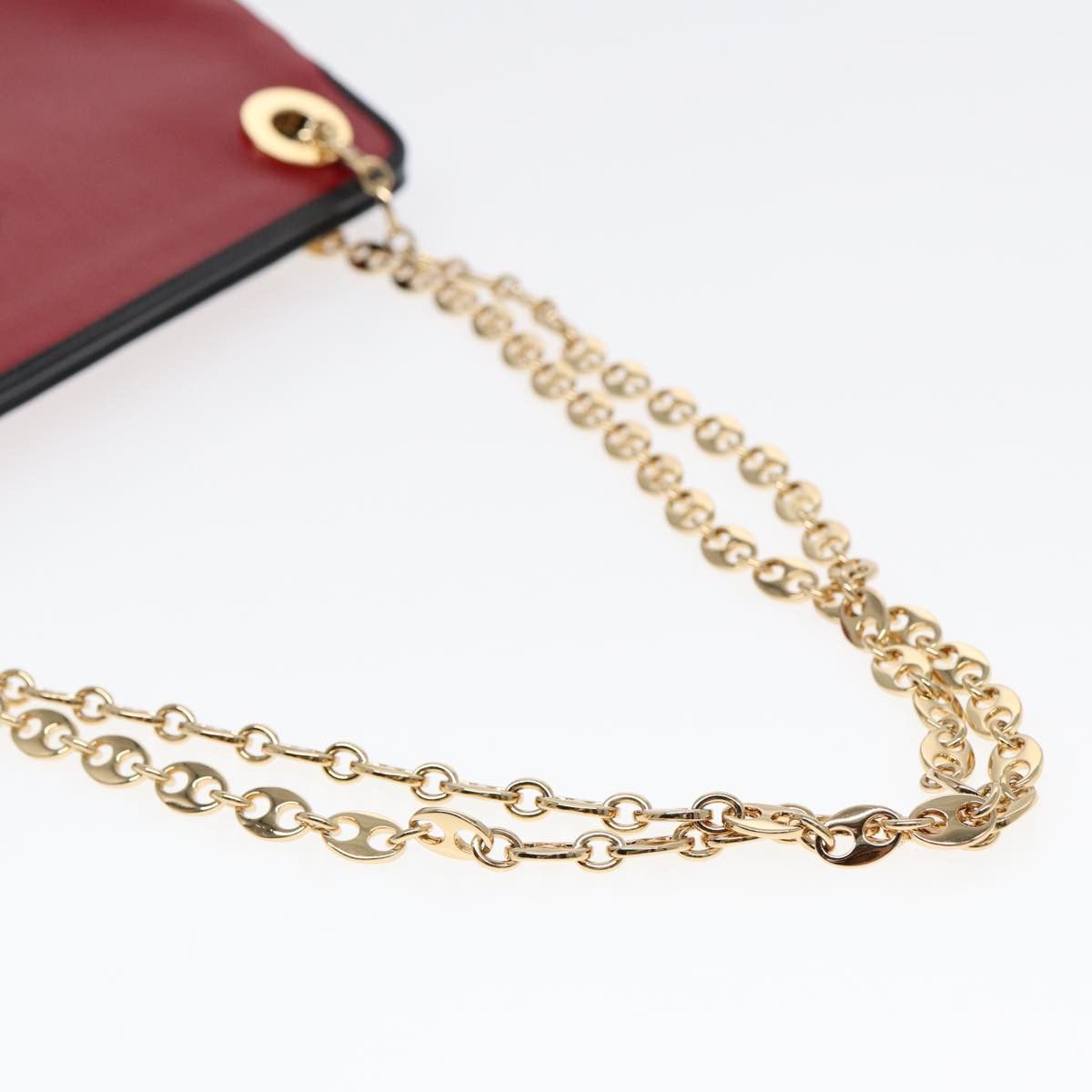 Gucci Marina Red Leather Shoulder Bag (Pre-Owned) Size ONE SIZE - 10 Thumbnail