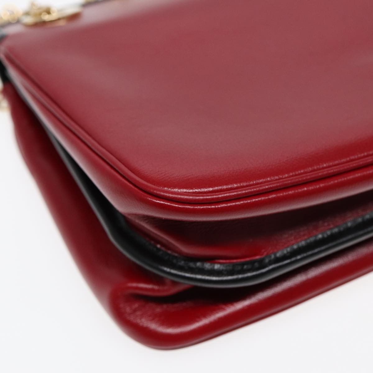 Gucci Marina Red Leather Shoulder Bag (Pre-Owned) Size ONE SIZE - 15 Thumbnail