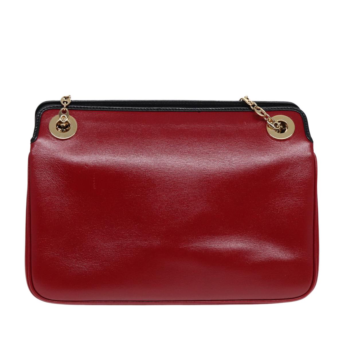 Gucci Marina Red Leather Shoulder Bag (Pre-Owned) Size ONE SIZE - 2 Thumbnail