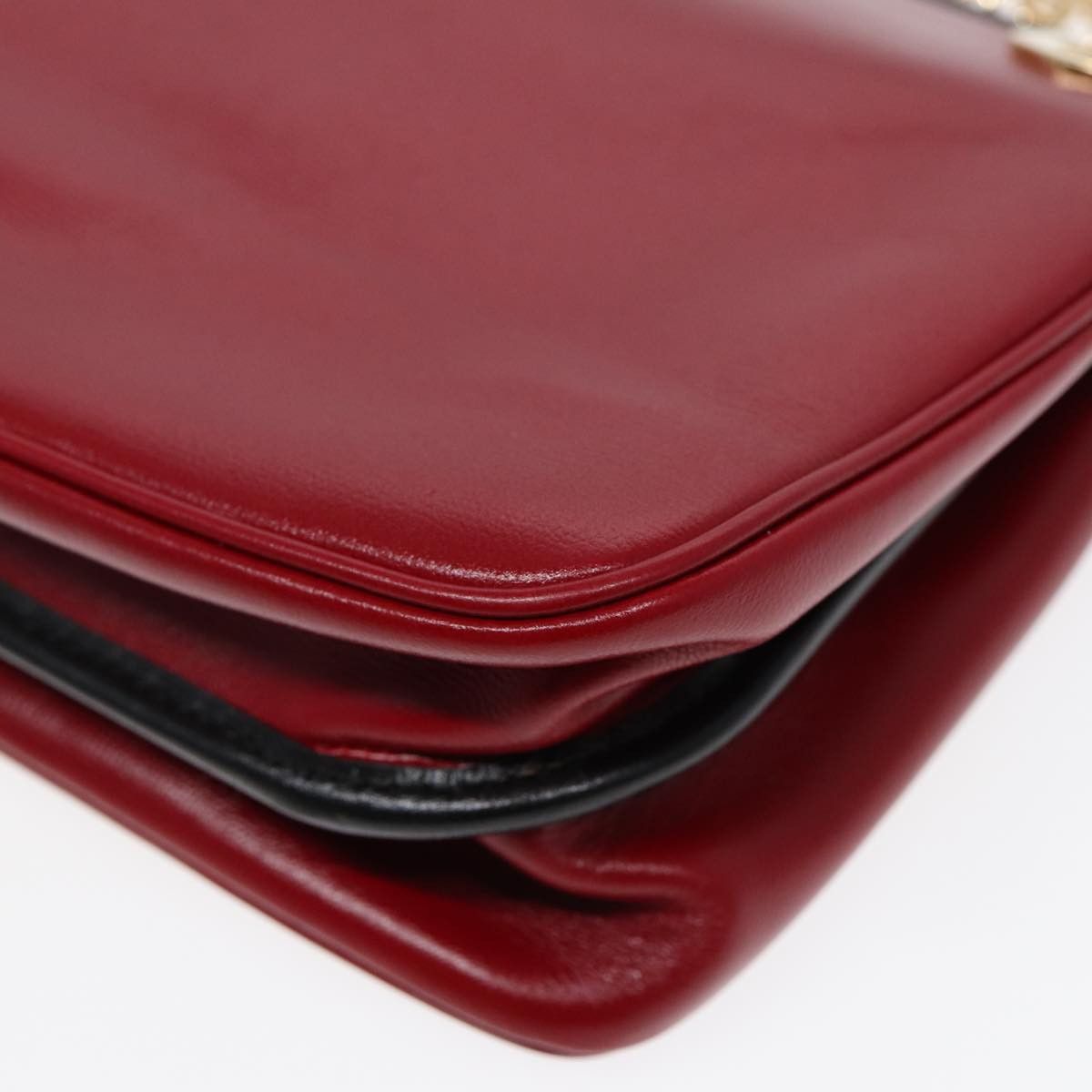 Gucci Marina Red Leather Shoulder Bag (Pre-Owned) Size ONE SIZE - 14 Thumbnail