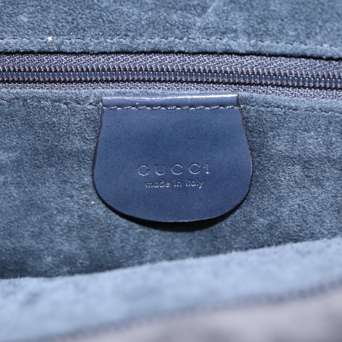 Gucci -- Grey Suede Handbag (Pre-Owned) Size ONE SIZE - 17 Thumbnail